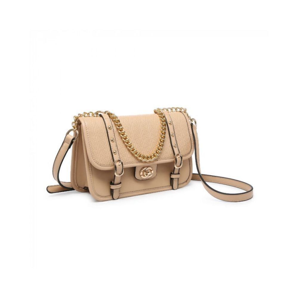 Chain Link Detail Crossbody Bag